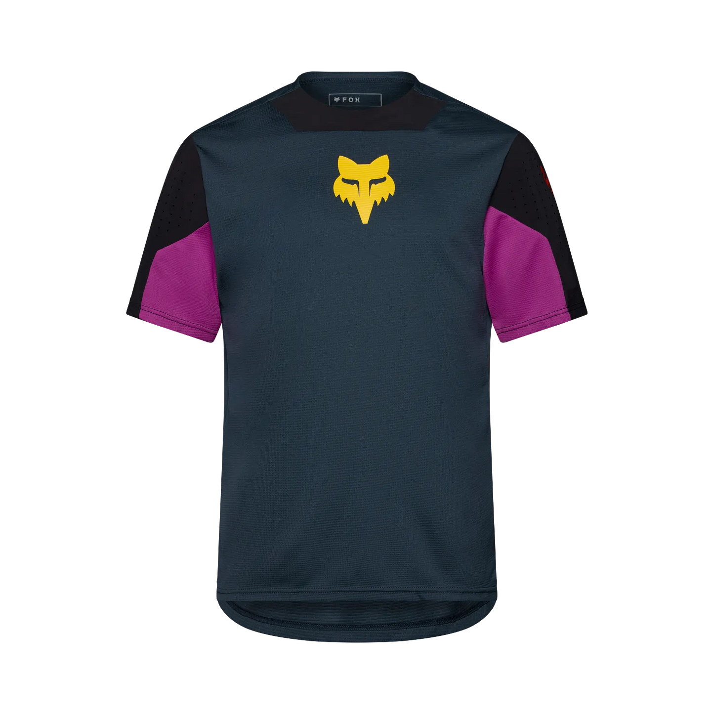 Maillot FOX DEFEND CREATION Manches Courtes Bleu