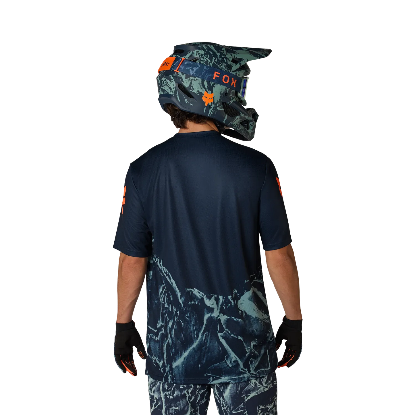 Maillot FOX RANGER IMAGE PRINT Manches Courtes Arctic Blue