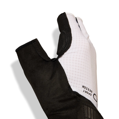 Gants Courts GIRO BRAVO II Gel Blanc