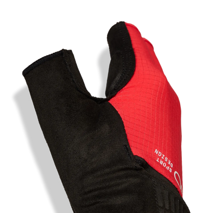 Gants Courts GIRO BRAVO II Gel Rouge