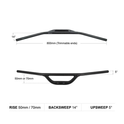 Cintre REDSHIFT Top Shelf Flat Rise 50mm 800mm
