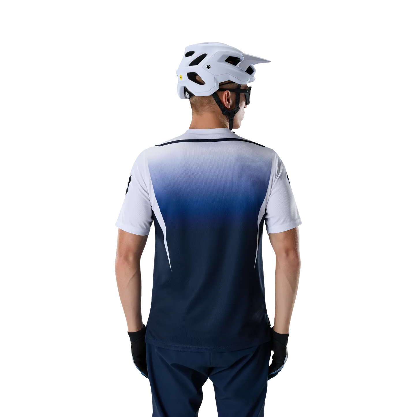 Maillot FOX RANGER FOUNDRY Manches Courtes Bleu