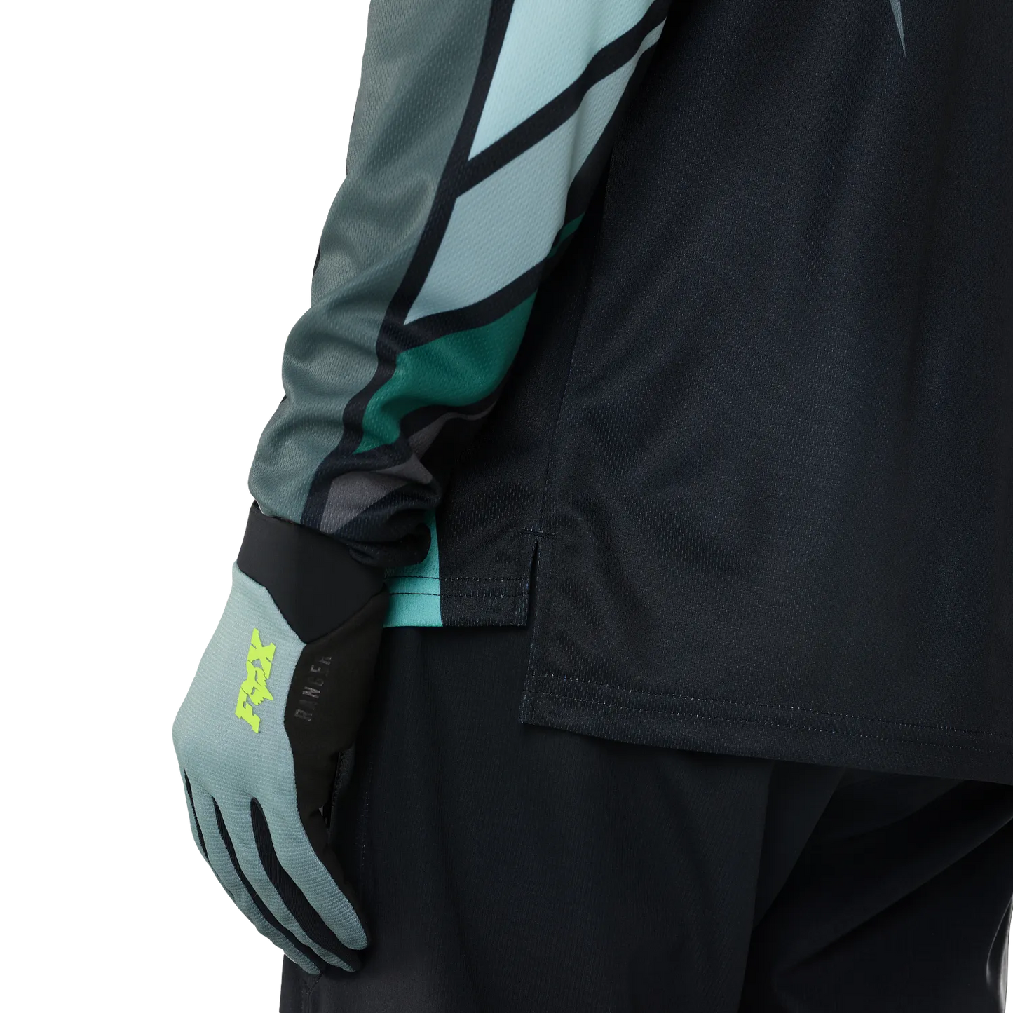 Maillot FOX RANGER FOUNDRY Manches Longues Vert Sauge