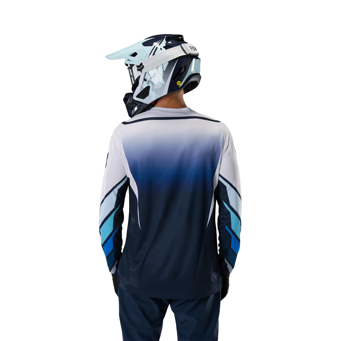Maillot FOX RANGER FOUNDRY Manches Longues Bleu