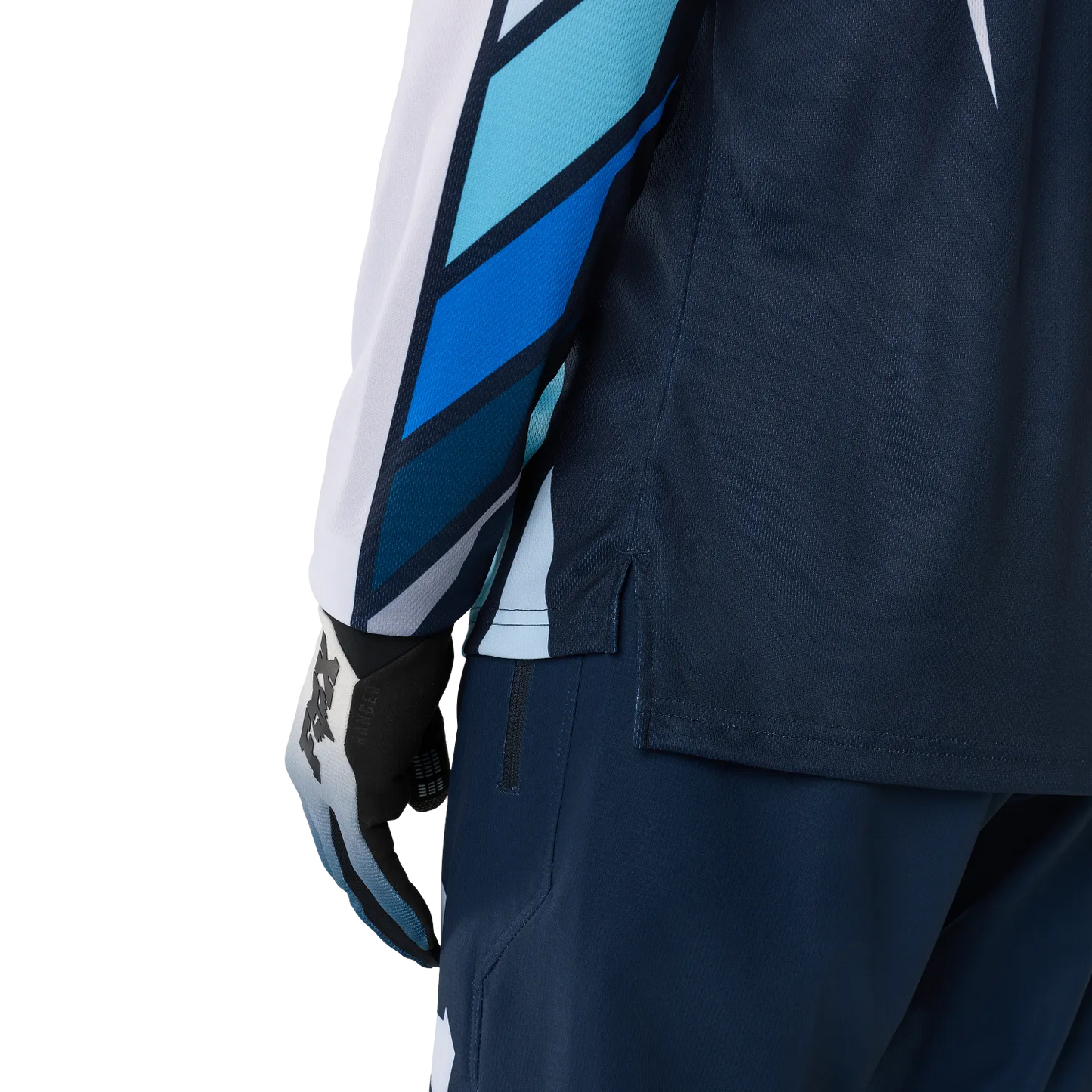 Maillot FOX RANGER FOUNDRY Manches Longues Bleu