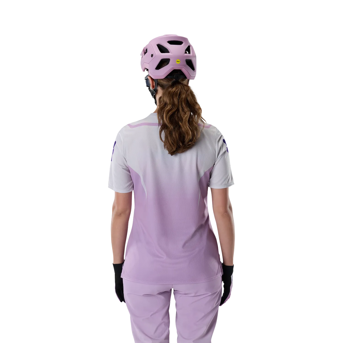 Maillot FOX RANGER FOUNDRY Femme Manches Courtes Lavande