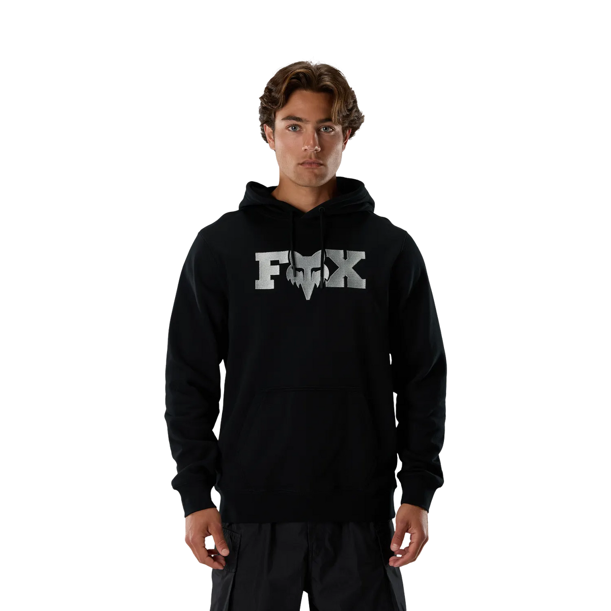 Sweat à Capuche FOX F HEAD X FLEECE Noir