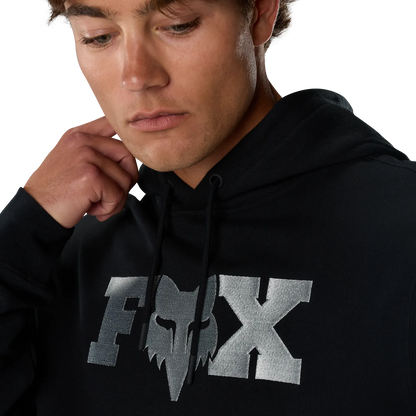 Sweat à Capuche FOX F HEAD X FLEECE Noir