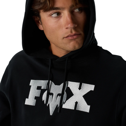 Sweat à Capuche FOX F HEAD X FLEECE Noir