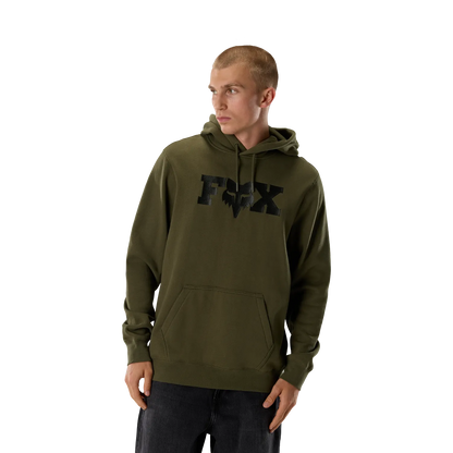 Sweat à Capuche FOX F HEAD X FLEECE Vert