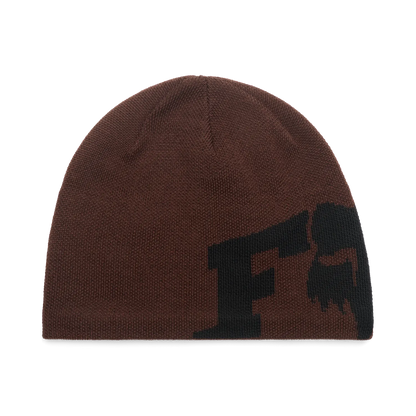 Bonnet FOX F HEAD X JACQUARD Café