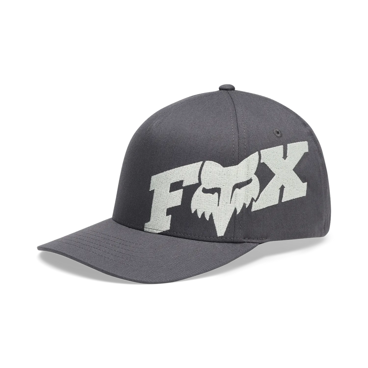 Casquette FOX F HEAD X FLEXFIT Gris