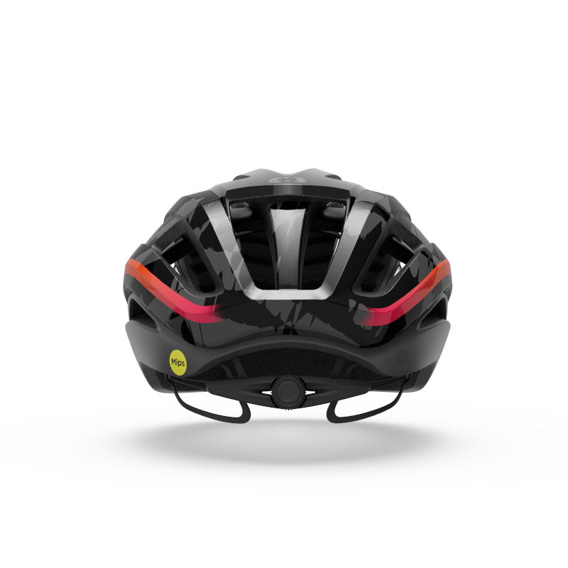 Casque Route GIRO ARIES MIPS SPHERICAL SUNSET Noir/Orange