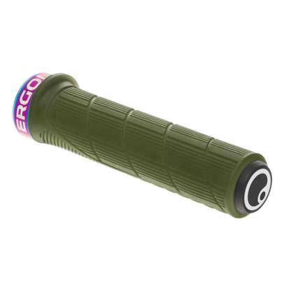 Grips ERGON GD1 EVO Factory Vert Moss Frozen colliers Oil Slick
