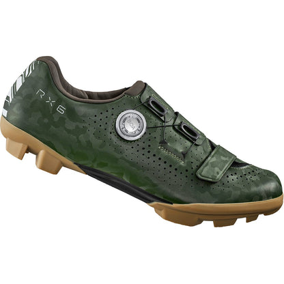 Chaussures VTT XC/Gravel SHIMANO RX600 Vert