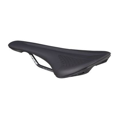 Selle SPANK SPIKE 160 Cuir Rails CrMo LTD GG Noir
