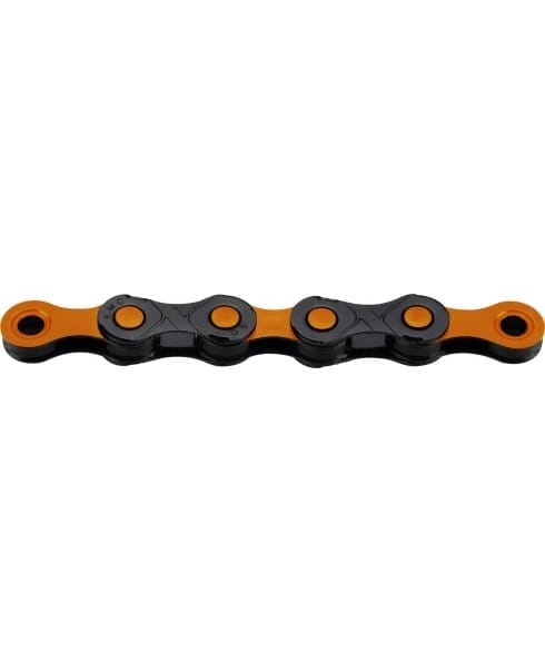 Chaîne 12V KMC DLC12 Noir/Orange
