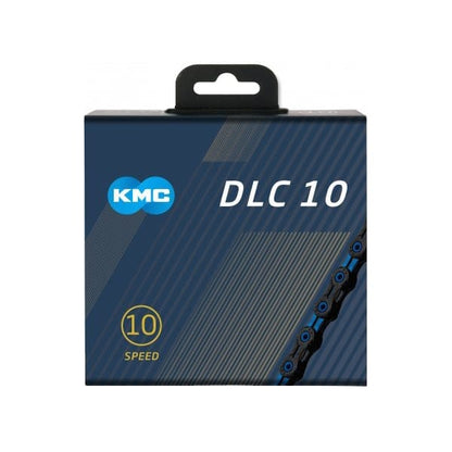 Chaîne 10V KMC DLC10 Noir/Bleu