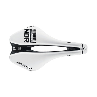 Selle PROLOGO DIMENSION NDR 143 mm Rails TiroX Blanc