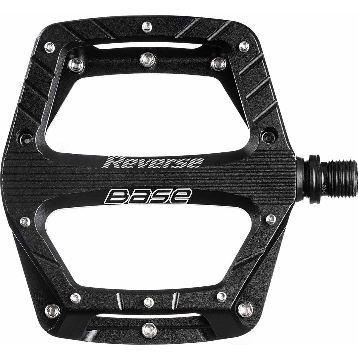 Pédales Plates REVERSE COMPONENTS BASE Noir