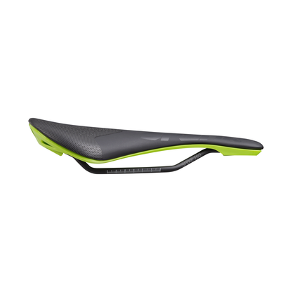 Selle SPANK SPIKE 160 Cuir Rails CrMo Vert