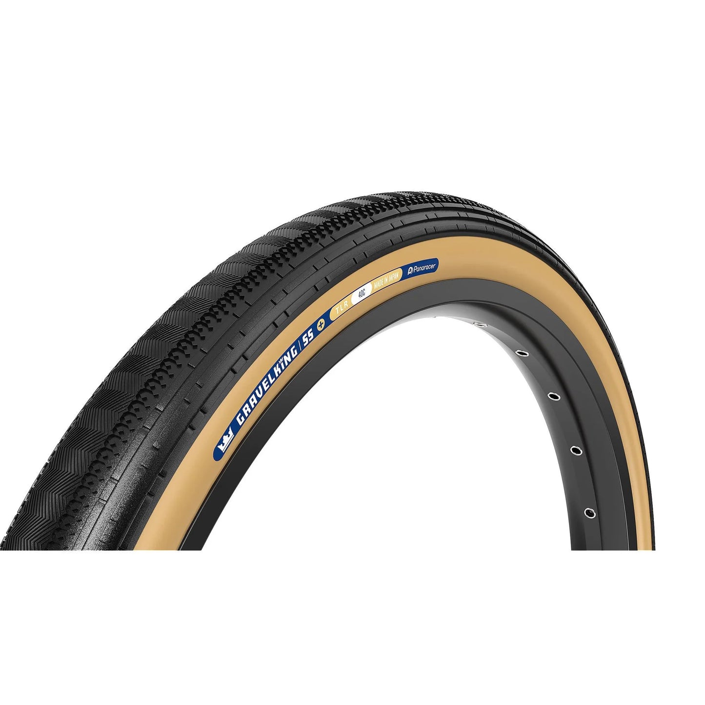 Pneu PANARACER GRAVELKING SEMISLICK+ TLR 700x45c Tubeless Ready Beige