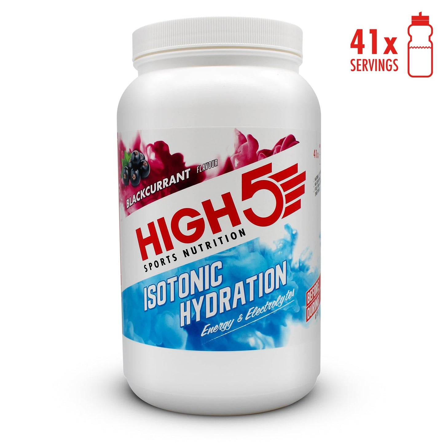 Boisson Énergétique HIGH5 ISOTONIC (1.23kg) Cassis