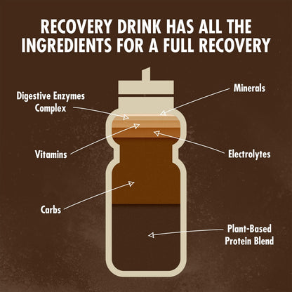 Boisson de Récupération HIGH5 PLANT-BASED RECOVERY DRINK (1.6kg) Chocolat