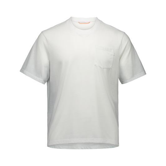 Maillot POC MOTION Manches Courtes Blanc