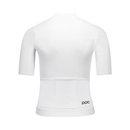 Maillot POC CADENCE Femme Manches Courtes Blanc