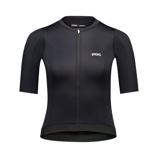 Maillot POC CADENCE Femme Manches Courtes Noir