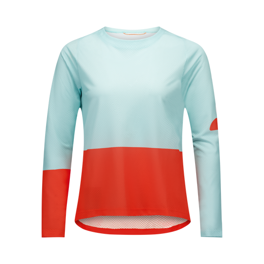 Maillot POC MOTION AIR Manches Longues Femme Bleu/Orange