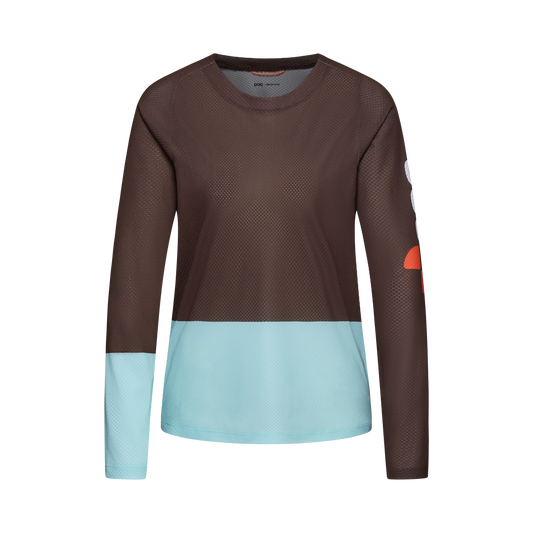 Maillot POC MOTION AIR Manches Longues Femme Bronze/Bleu