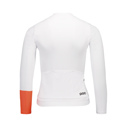Maillot POC CADENCE Femme Manches Longues Blanc