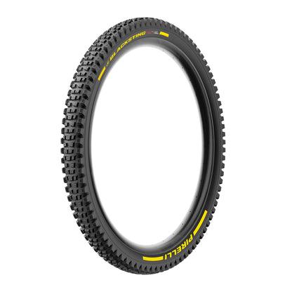 Pneu PIRELLI SCORPION BLACK STING 27.5x2.40 Soft ProWall Tubeless Ready Souple Noir/Jaune Team Edition