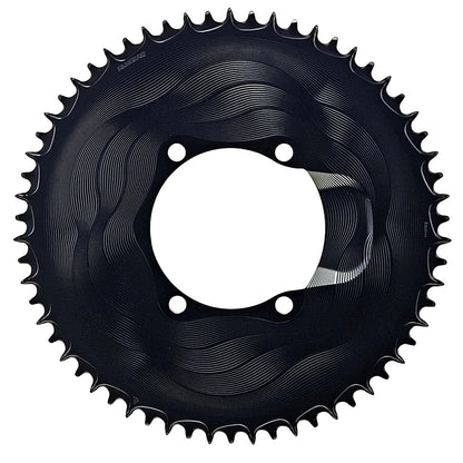 Plateau Mono 12V ALUGEAR AERO 110 BCD pour Shimano Noir
