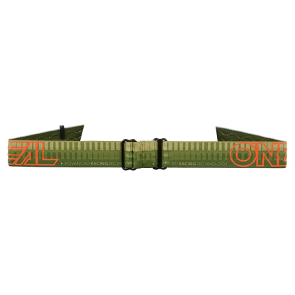 Masque O'NEAL B-10 STRIPED Vert/Orange Écran Clear