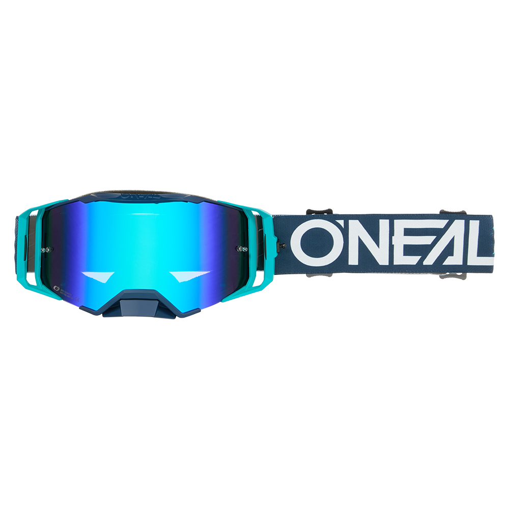 Masque O'NEAL B-33 HEXA Bleu Écran Radium Bleu