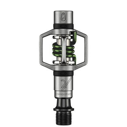 Pédales CRANKBROTHERS EGG BEATER 2 Argent / Vert