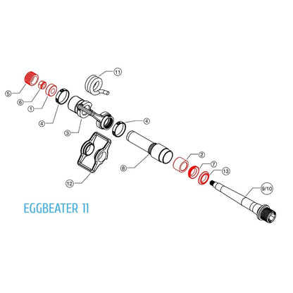 Kit de Reconditionnement pour Pédales CRANKBROTHERS EGGBEATER / CANDY 11 #16229