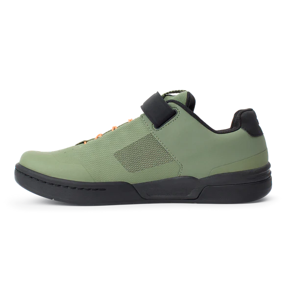 Chaussures VTT CRANKBROTHERS STAMP SPEED LACE FLAT Vert/Orange