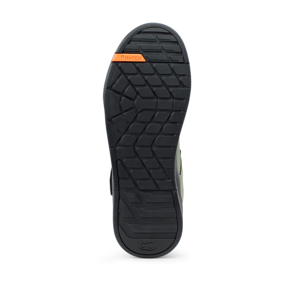 Chaussures VTT CRANKBROTHERS STAMP SPEED LACE FLAT Vert/Orange