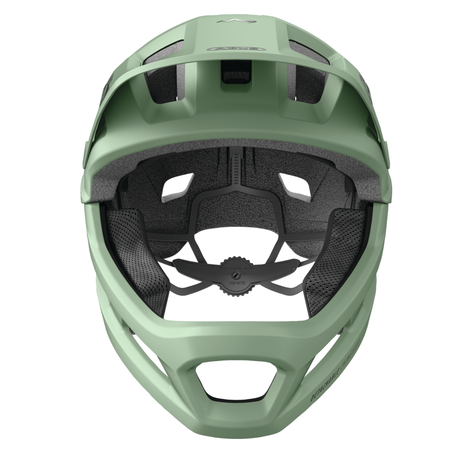 Casque VTT ABUS YOUDROP FF Junior Mist Vert