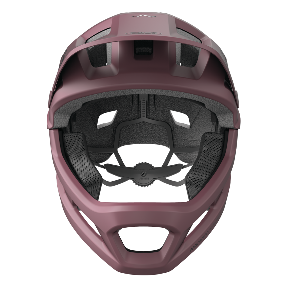 Casque VTT ABUS YOUDROP FF Junior Blush Rouge