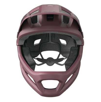Casque VTT ABUS YOUDROP FF Junior Blush Rouge