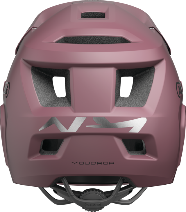 Casque VTT ABUS YOUDROP FF Junior Blush Rouge