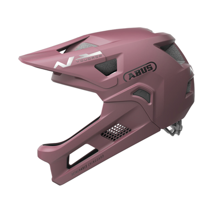 Casque VTT ABUS YOUDROP FF Junior Blush Rouge