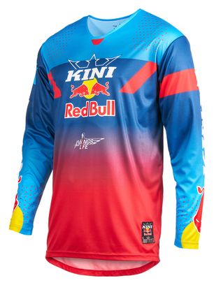Maillot O'NEAL MXC Kini Red Bull 2.0 Manches Longues Bleu/Rouge - vue face