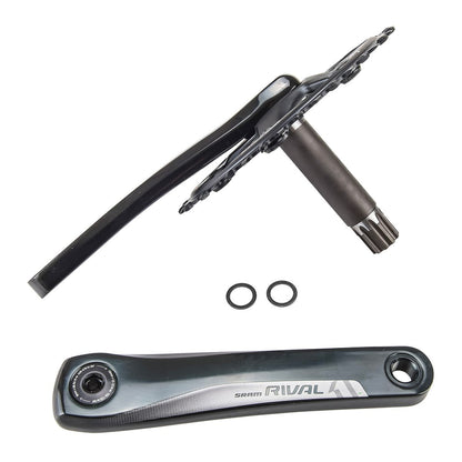 Pédalier 11V SRAM RIVAL 1 GXP Mono 5 Trous Noir
