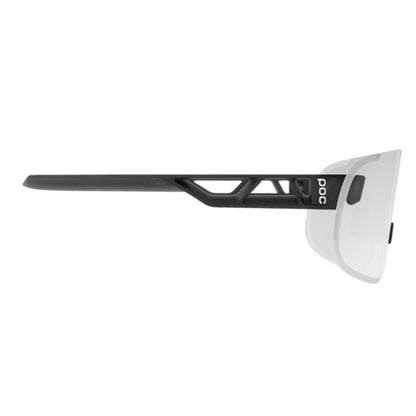 Lunettes POC ELICIT Translucide Black Verre Clarity Photochromique Grey